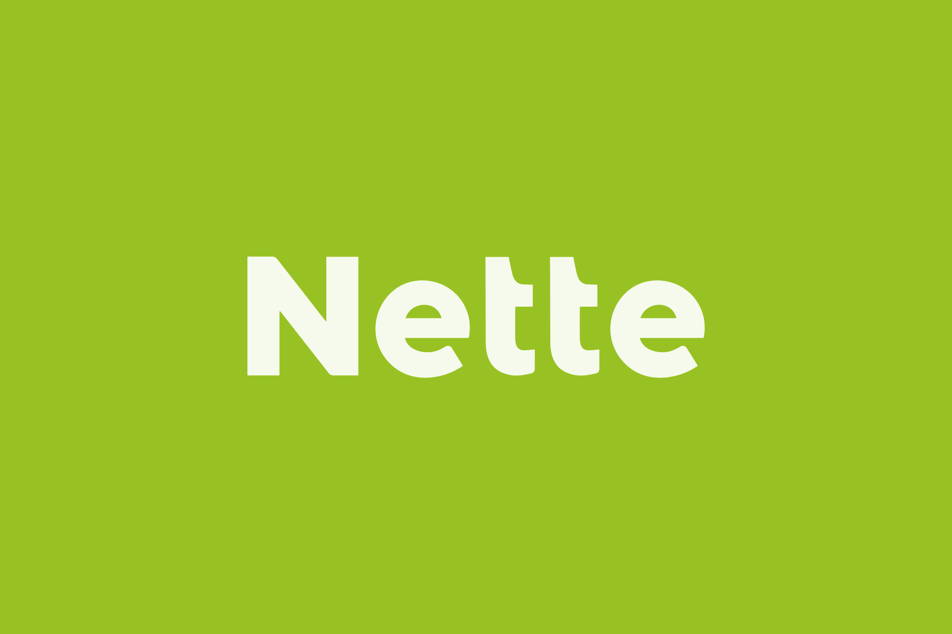 Corporate Design das neue Nette Logo, Partner in Handel und Industrie